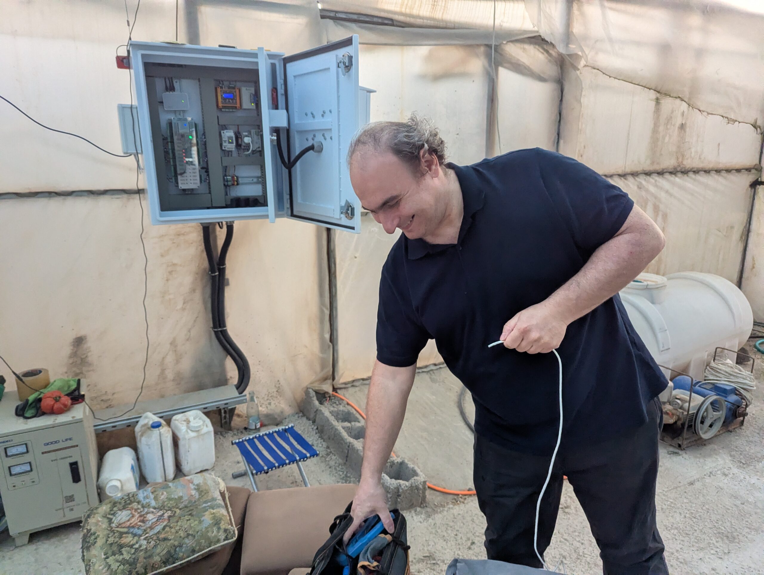 GreenhouseOS commercial greenhouse deployment